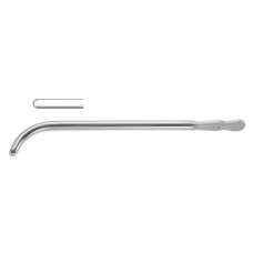 Van Buren Urethral Sound / Dilating Bougie 10 Char. Brass - Chrome Plated, 27 cm - 10 3/4" 